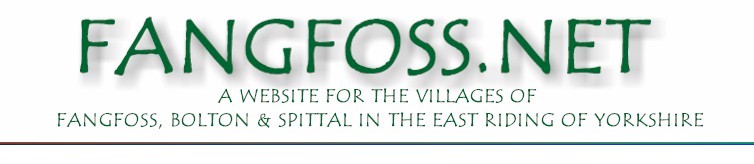 Fangfoss village banner
